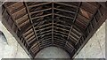 SO5447 : Ceiling inside Amberley Chapel by Fabian Musto