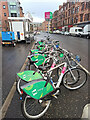NS6263 : Nextbike Glasgow cycle hire point: Springfield Road by Thomas Nugent