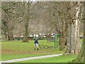 SE3136 : Battle Ropes in Potternewton Park by Stephen Craven