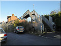 SO9241 : Footbridge over the railway at Eckington by Chris Allen