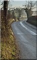 SO4614 : Towards a bend in the B4233, Monmouthshire by Jaggery