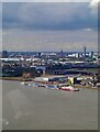 TQ3784 : View from the Emirates Air Line by Lauren