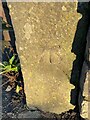 Cut mark on a Gatepost at Bagstone