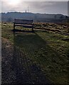 SO5987 : Bench next to the Shropshire Way by Mat Fascione