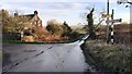 NY4638 : Road ahead to Blacksyke at T-junction at Knowbrow Farm by Luke Shaw