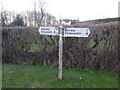 ST9895 : Old Fingerpost, Kemble Wick by Mr Red