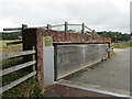 SX9093 : Flood gate, Station Road, Exwick by Jonathan Thacker