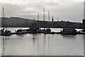 Boats moored, River Foyle