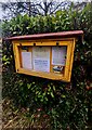 SO4112 : Lam Rim Buddhist Centre noticeboard, Penrhos, Monmouthshire by Jaggery
