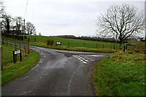 H5572 : Road junction, Bracky by Kenneth  Allen