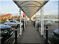 Covered walkway, Tesco, Ilkeston