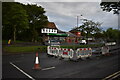 Barriers are up in Kingstanding Road - Kingstanding, North Birmingham