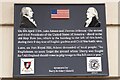 John Adams and Thomas Jefferson plaque