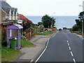 Bus Stop on the A9 at Portgower (North Side)