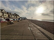 TV4898 : Esplanade at Seaford facing south east, near junction of The Causeway by Tom Page