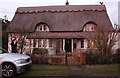 Thatched cottage on Wilden Road, Salph End