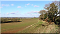 Shropshire farmland west of Claverley 