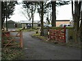 NS6073 : Entrance to The Stables, Balmore Farm by Richard Sutcliffe