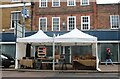 Market stall on High Street, Berkhamsted