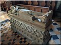 SO3543 : Effigy inside St. Michael and All Angels church (Chancel | Moccas) by Fabian Musto