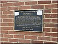 Plaque for the Spandrels, Butchers Row, Banbury