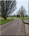 Road into the Rolls of Monmouth Golf Club, Hendre, Monmouthshire