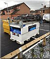 Job done ? diesel generator, Lidl site, Pickard Street, Warwick