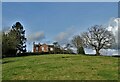 "The Hollies" - house on the hill in Windley