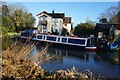 Canal boat The Union Jack, Trent & Mersey Canal