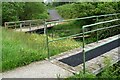 Bridges across Hebble Brook to the Golf Club House