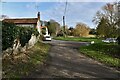 South Creake, New Road from the entrance to St. Mary