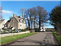 House near road junction at former White Horse (now Jolly Nice farm shop)