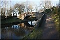 SJ8936 : Trent & Mersey Canal at Bridge #100 by Ian S