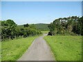 NY2432 : The Cumbria Way near Peter House Farm by Adrian Taylor