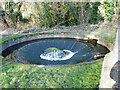 Compton Lock by-weir overflow