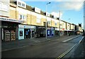 Bank and shops on Cowgate