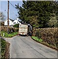SO3003 : Wynnstay lorry ascending Old Abergavenny Road, Mamhilad by Jaggery