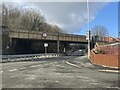 Railway bridge over the B5605