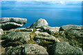 NR9941 : Summit rocks of Goatfell, Isle of Aran by Julian Paren
