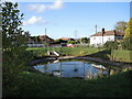 Balancing pond in Churchill