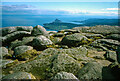 NR9941 : Summit rocks of Goatfell by Julian Paren