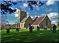 SK6766 : St Swithin's Church, Wellow by Neil Theasby