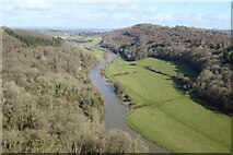 SO5616 : The Wye Valley at Symonds Yat by Philip Halling