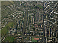 Leamington Spa from the air