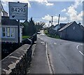 Old-style B4293 direction sign, Trellech