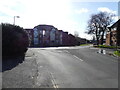 Looking down Bridge Street towards road junction