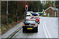 Junction on the A5119 north of Mold