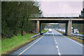 SJ3263 : North Wales Expressway (A55), Bridge at Junction 36 by David Dixon