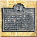 Plaque on Holme Castle monument