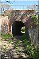 Farm access tunnel under railway